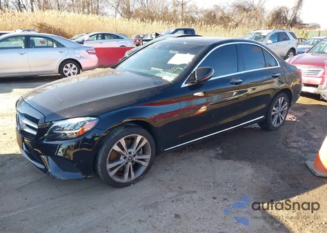 2020 Mercedes-Benz C 300 4Matic z USA, uszkodzony, nr VIN WDDWF8EB3LR551448